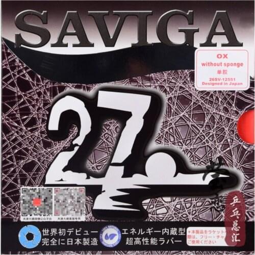 SAVIGA 27 table tennis rubber long pimples loop fast attack made in Japan monstrous long pimples for table tennis racket