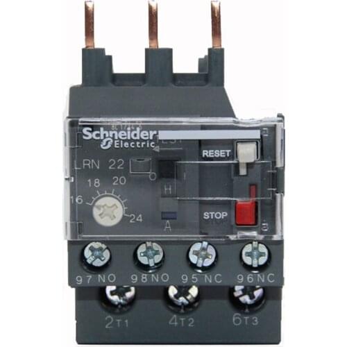 Schneider Electric LRN22N thermal overload relay setting current 16A-24A