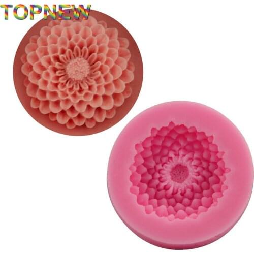 DIY Little Daisy Silicone Mold Fondant Cake Decorating Baking Tools 2984