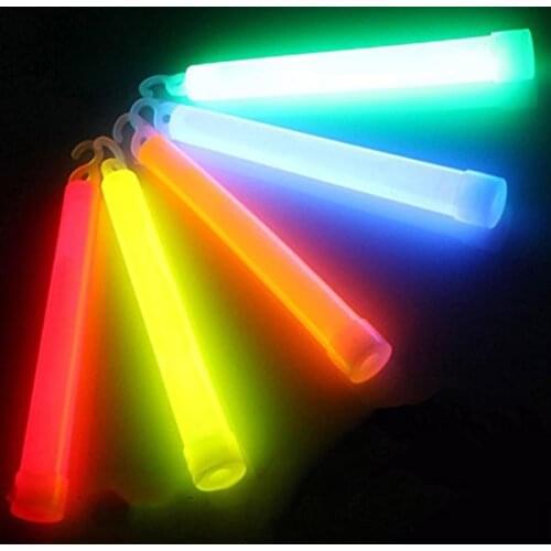 5pcs 15.2cm Industrial Grade Glow Sticks Light Stick Party Camping Emergency Survival Lights Glow Stick Light Up World Cup
