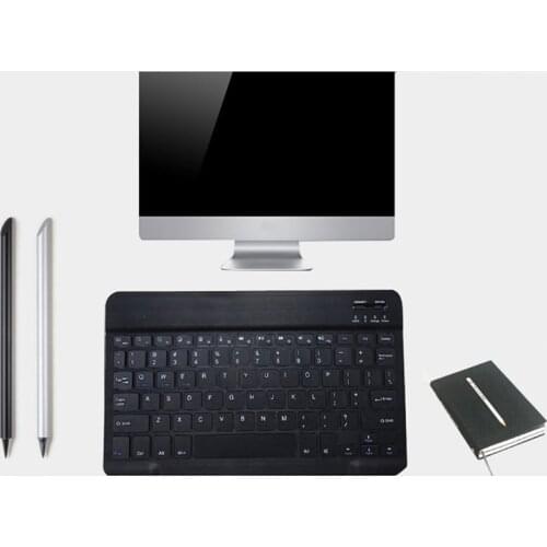 Universal Quiet Slim Keyboard for iPad Galaxy Tabs for IOS&Android Windows Desktop/Laptop Mini Bluetooth Wireless Keyboards