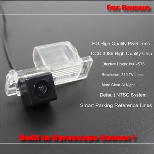 Car Reverse Rear View Camera For Roewe / For MG E50 2012-2016 Backup Intelligent Parking Tracks SONY CCD CAM