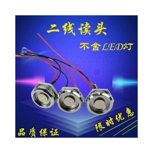 2wires without LED ds 1990a ibutton probe reader IB TM 9093 for DS1990 DS1991 DS1996 DS1961 card 1000pcs/lot