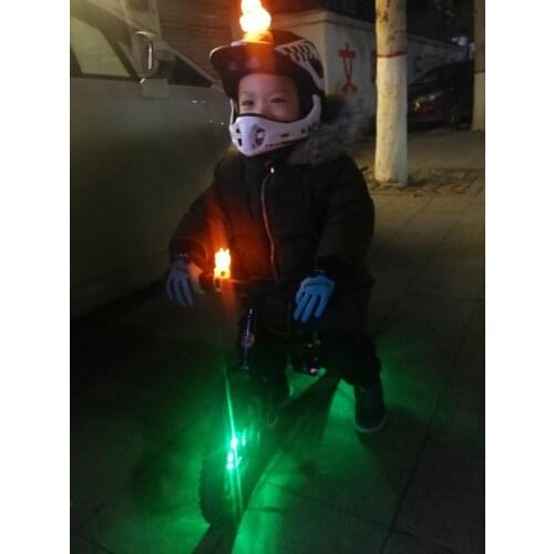 2019 Hot Sale Cartoon Duck Bicycle Bells Kids Shining Duck Head Light Handlebar Sound bell Bike Duck Light Bike Accessories