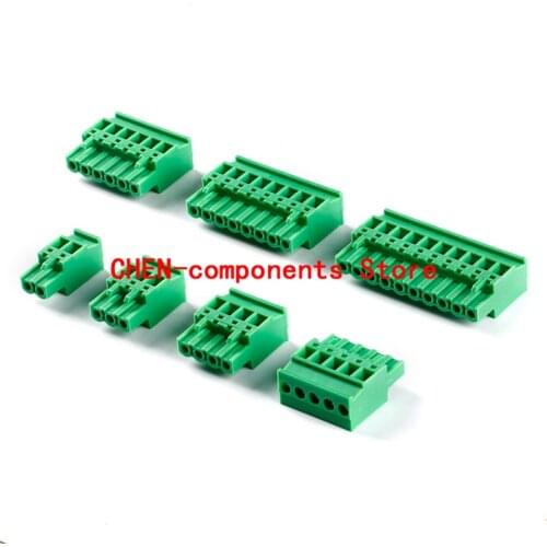 5pcs KF2EDGKA-5.08-2/3/4/5/6/8/10P plug 5.08mm pitch pluggable terminal block