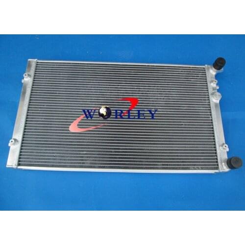 For VW Volkswagen Golf MT MK4 1.8T 1.9 2.0 2.8 Dual Pass 99-05 Aluminum Radiator