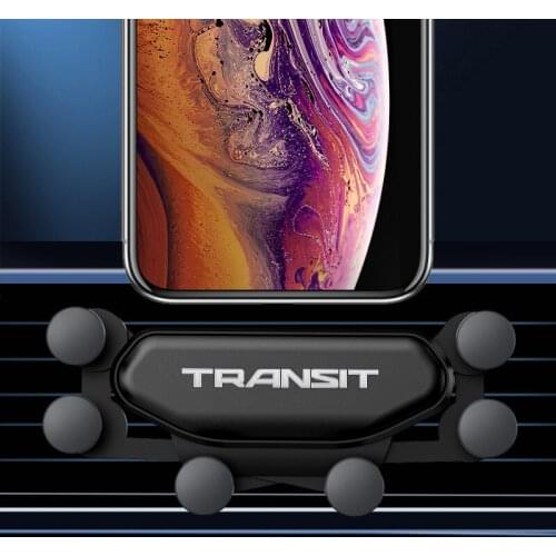 1PCS Car phone holder GPS navigation dashboard mobile phone folding holder For Ford Transit 2009-2020 Car Styling Accessories