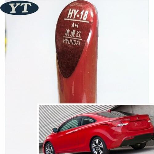 Car scratch repair pen, auto paint pen RED color for Hyundai IX35 IX25 Elantra Accent I30 Verna Tucson Sonata Santafe