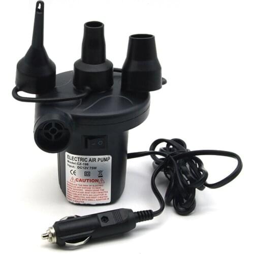 DC12V car inflatable pump bed swimming ring air pump sauna bucket inflatable HS-198A