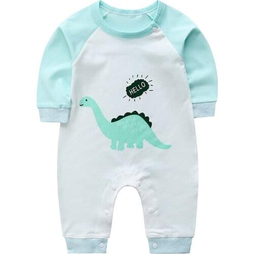 ZWY1058 Baby Rompers Baby Boy Clothing Baby Girls Clothes cartoon Kids Outfits New Fashion Infant Jumpsuit Roupas Bebes Autumn
