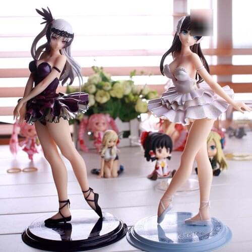 2021 Alphamax T2 ART GIRLS Anime black White Odile Swan Girl Figure Model 25CM PVC sexy Action Figure Adult Boutique Toys