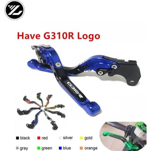 G310R Logo For BMW G310R G 310R 2017 2018 Motorcycle Adjustable Folding Extendable Brake Clutch Lever