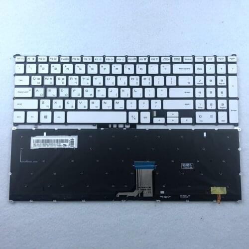 Korea Backlit Laptop Keyboard For Samsung NT800G5M NP800G5M 800G5M 8500GM NSK-MSBBN
