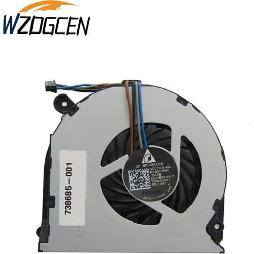 Laptops Replacements Cpu Cooling Fans Fit For HP Probook 650 G1 655 G1 640 G1 645 G1 738685-001 Notebook Cooler Fans