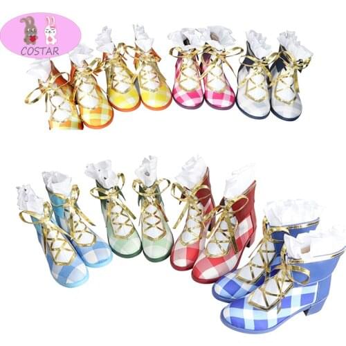 COSTAR Anime Love Live All Characters Cosplay Shoes Flower Bouquet Arousal Kousaka Honoka Minami Kotori Ayase Eli Cosplay Shoes