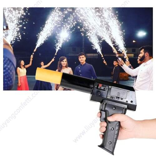 Fireworks Gun Firing System Stage Fountain Ignition Hold Torch Wedding Machine Fire Igniter Hand Held Cold Pyro Shooter Reusable