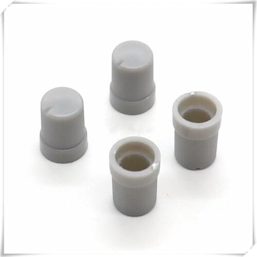 10 Pieces Plastic Flower Shaft Knob Diameter 10mm Height 14mm Potentiometer Encoder Knob Gear Shaped Inner Hole 6mm
