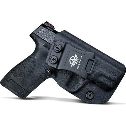 POLE.CRAFT M&P Shield 9mm Holster IWB Kydex Holster Custom Fit: Smith&Wesson M&P Shield 9/40 3.1" Barrel Pistol