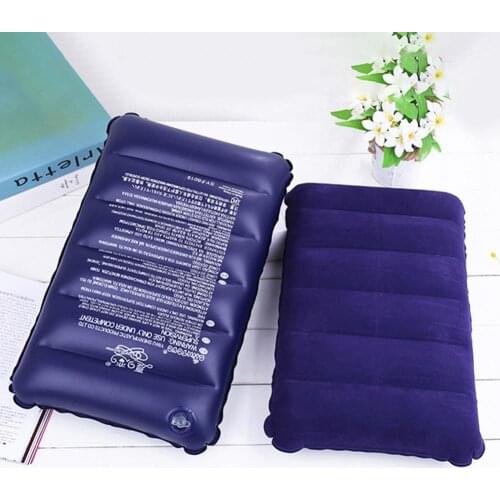 Outdoor Travel Camping Portable Inflatable Soft Neck Support Pillow Headres