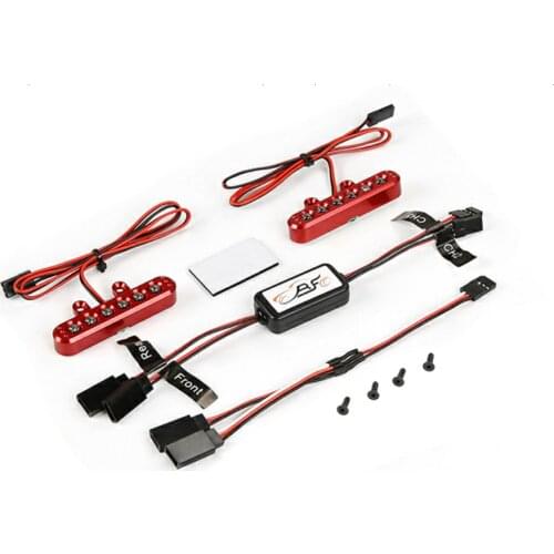 FVITEU LED Tail Light Rear light set for 1/5 hpi baja 5T Rovan King Motor