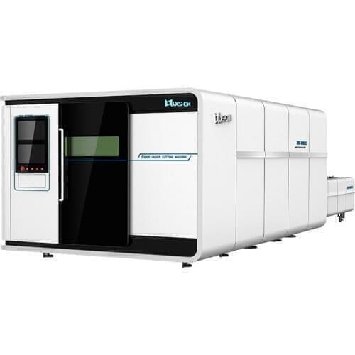 High cutting effect 500W 1500W 2000W 4000W 8000W Laser Cutting Machine Fiber With Protection Cover