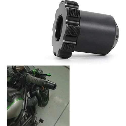 Throttle Clamp Assist End Bar Throttle Lock Cruise Control Fit For Kawasaki Vulcan S KLR 650 ZZR1400 Ninjia 650 ER-6N Z900 Z400
