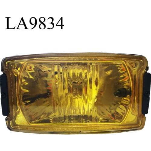 1PCS Universal Fog Light Car Front Bumper fog light Truck Automobile Vehicle Roof Install Boat Use Crystal lamp High Quality