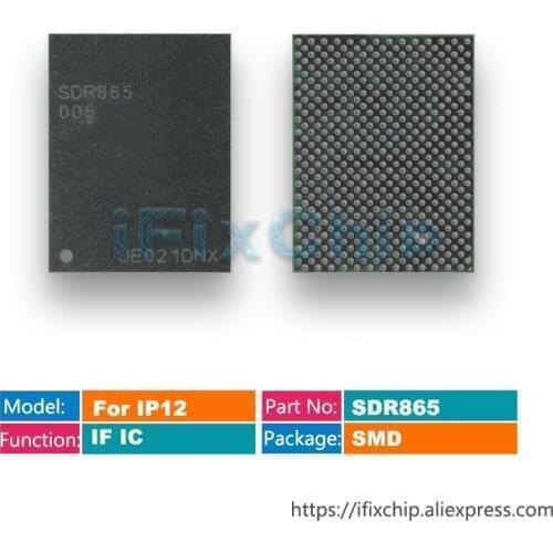 5pcs/lot SDR865 For iPhone 12 12PRO MAX iphone12 Intermediate Frequency IC 865 005 5G Radio Frequency Chip IF IC