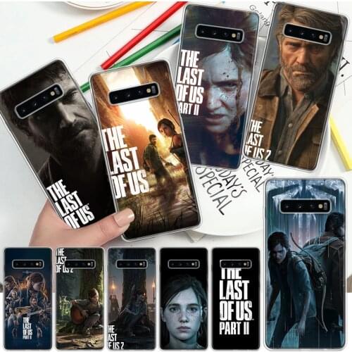 The Last Of Us 2 Soft Cover Phone Case For Samsung Galaxy S10 S21 S20 FE S9 S8 S7 Note 10 9 8 Plus Ultra Lite J4 J6 + Coque