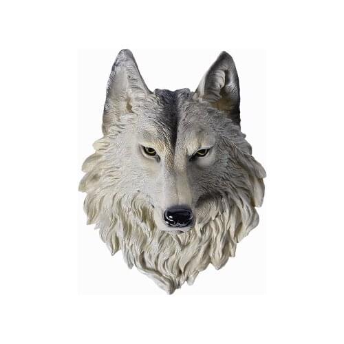 Head Arts Crafts Home Furnishing sheep deer head hanging wall decorations mural bar dining room decoration Zhaocai craf