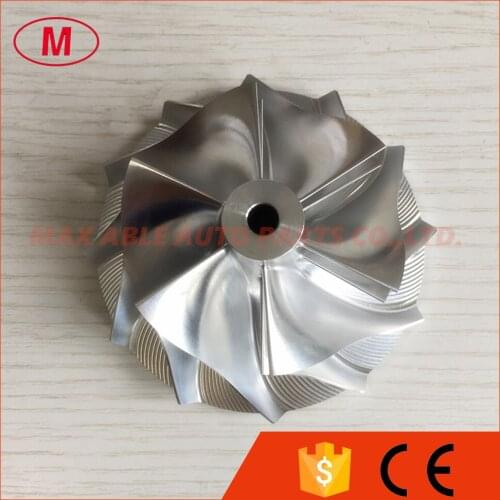 GT3582 451644-0005 61.33/82.00mm 6+6 blades Turbocharger Billet/aluminum 2618/milling compressor wheel for racing
