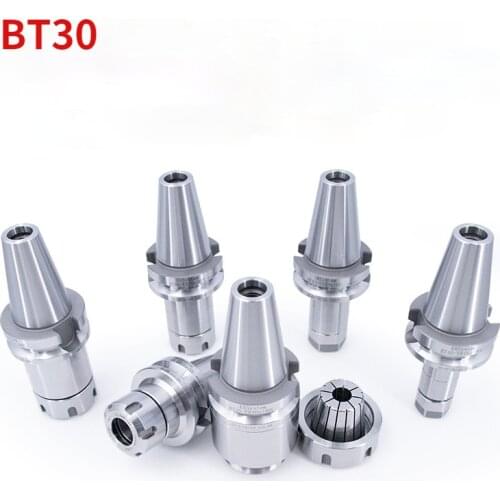 Precision 0.003 BT30 BT40 knife shank ER16 ER20 ER25 ER32 ER40 70 100L knife shank for CNC machining center spindle tool holder