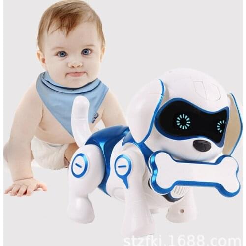 Intelligent RC Robot Dog Toy Smart Electronic Pets Dog Toy Animal Interactive Toys Cachorro Brinquedo Intelligent Toys BA60DZ