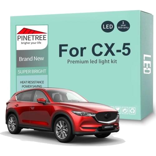 11Pcs Car Led Interior Light Kit For Mazda CX-5 CX5 2013-2017 2018 2019 2020 2021 Dome Map Light Canbus No Error