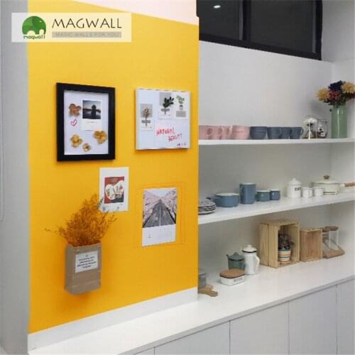 Magnetic magnetic double-layer warm color writing board 1.2*2.4m large children chalkboard wallpaper