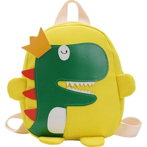 2021 Cute Nylon Children Backpacks Kindergarten Schoolbag Cartoon Dinosaur Kids Backpack Children School Bags Girl Boy Backpacks