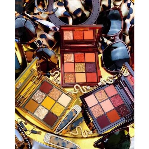 Miss lara Fashion eyeshadow palette 9 Colors Matte EyeShadow Glitter eye shadow MakeUp Shimmer and Diamond Eye Cosmetics