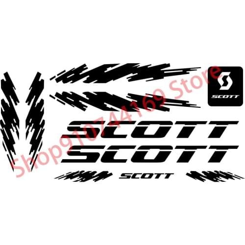 For scott bike frame stickers decals sheet bicycle cycling-Decals