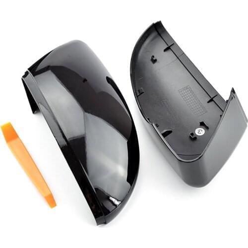 2PCS Volkswagen Passat B7 Jetta MK6 Scirocco MK3 new CC side mirror cover (black) for Volkswagen mirror cover