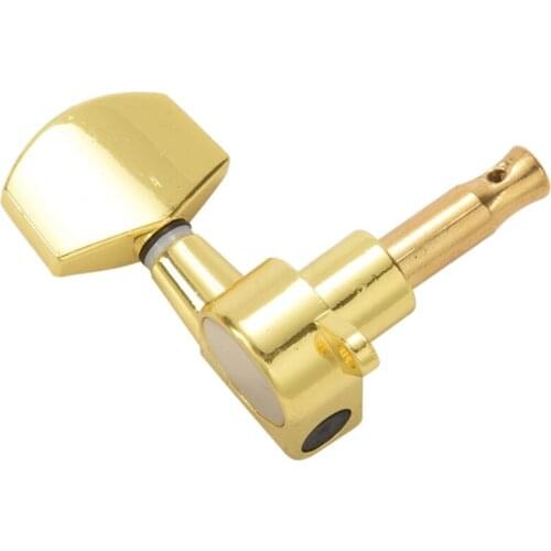 New Gold Sealed Guitar String Tuning Pegs Tuners Machine Heads 3L+3R New