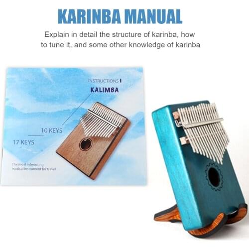 Thumb Piano Text Learning Book Guide Music Lovers Playing Instrument Kalimba Sheet Accessories for Kids Beginners Children Gift