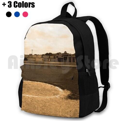 View From The Dugout Outdoor Hiking Backpack Riding Climbing Sports Bag America Attractions Ball Ballpark Barons Baseball