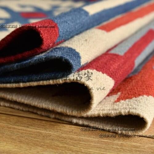 Manual Weaving Kilim50x80 Wool Land Pad Carpet / Doormat / Tapestry / Posimi Second Wind / Fresh Northern Europegc195kliyg28