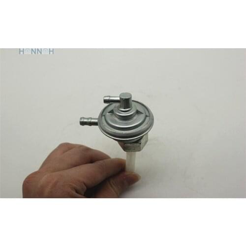 Motorcycle Fuel Cock Moped Scooter Oil Switch Fuel Petcock Valve Pump For 50cc 125cc 150cc GY6