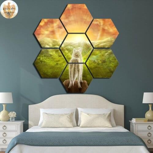 Possibilities by Khalia Art Canvas Print Pictures Wall Art Framework 7 Pieces PaintingPoster Modular Home Decor Living Room