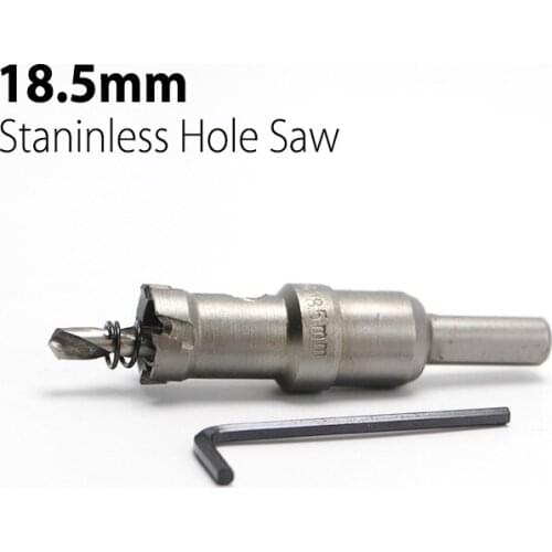 High Quality 18.5mm 0.73" Hard Alloy Metal Hole Saw Core Drill Bit Drill Bit for Metal Working Universal Type