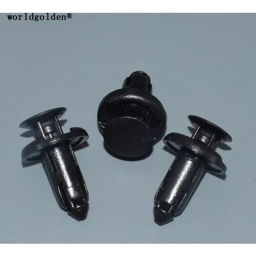 Worldgolden 100pcs auto fasteners Push-Type Retainer for Honda#90505-SX0-003(90505SX0003)