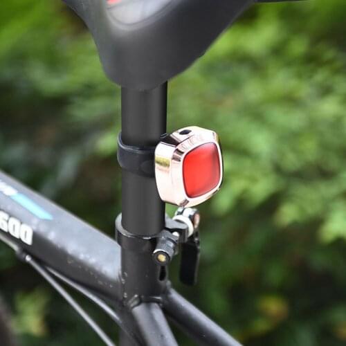 Bicycle Rear Light Bike Tail Lights Brake Sensor Warning USB Charging Light Intelligent Induction Night Riding Led Safety IPX6 W