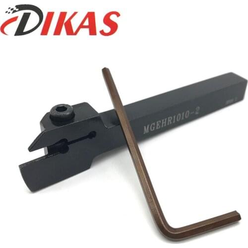 1PCS MGEHR1010-2 Lathe Grooving Cut-Off Tool the outer groove and cut off suitable for MGMN200 2mm slot cutter blade