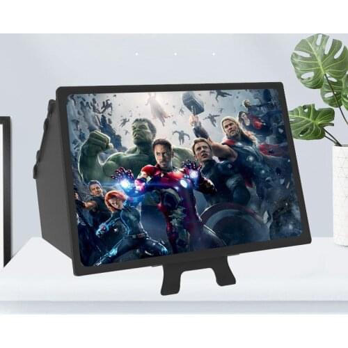 12inch Foldable 3D Phone Screen Amplifier F13 HD Smartphone Screen Magnifier